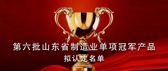 捷報(bào)頻傳！青島義龍入選第六批山東省制造業(yè)單項(xiàng)冠軍產(chǎn)品擬認(rèn)定名單